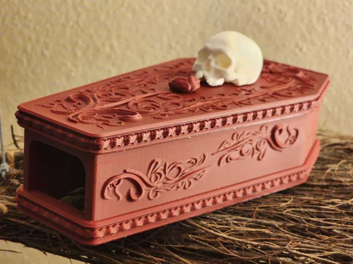 3d printed gothic snake hide