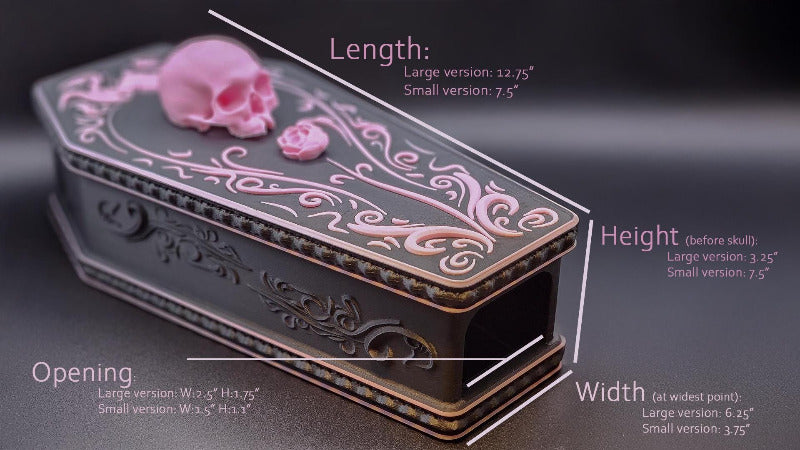 3d printed gothic snake hide