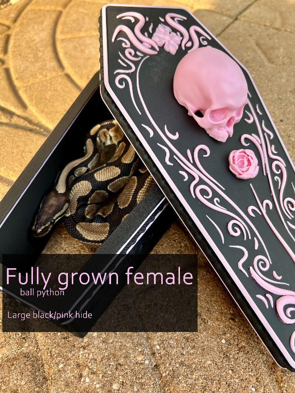 3d printed gothic snake hide