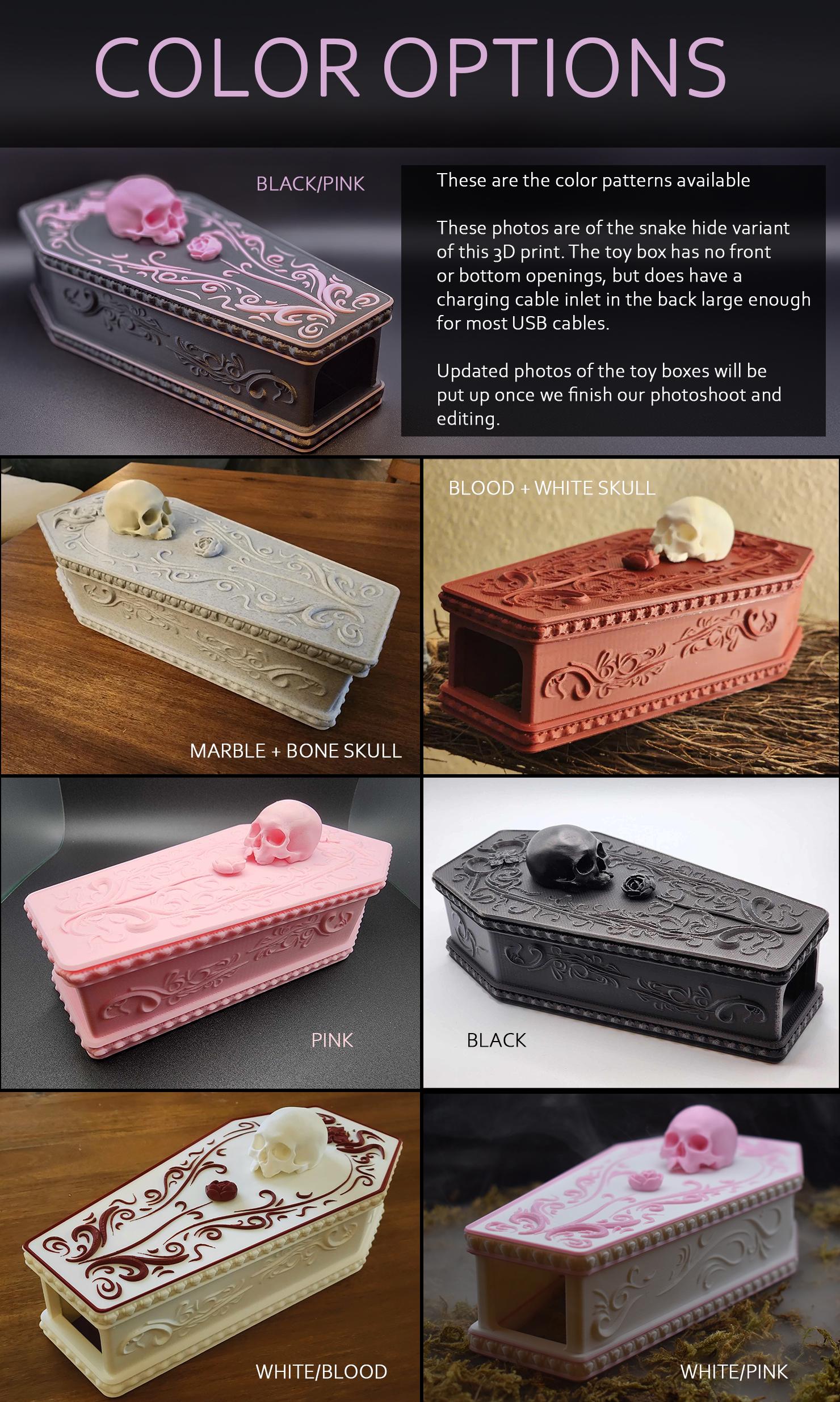 Gothic adult toy box