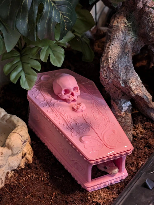 3d printed gothic snake hide