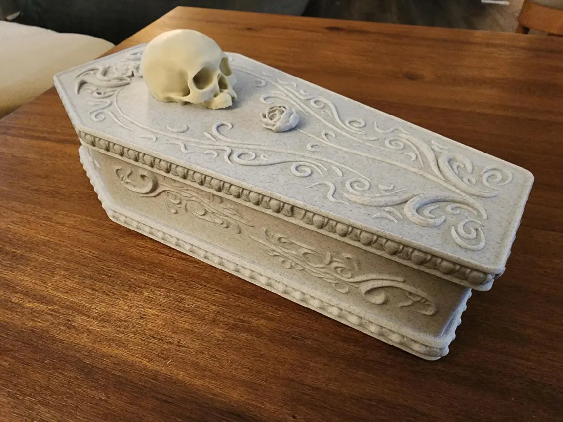 3d printed gothic snake hide