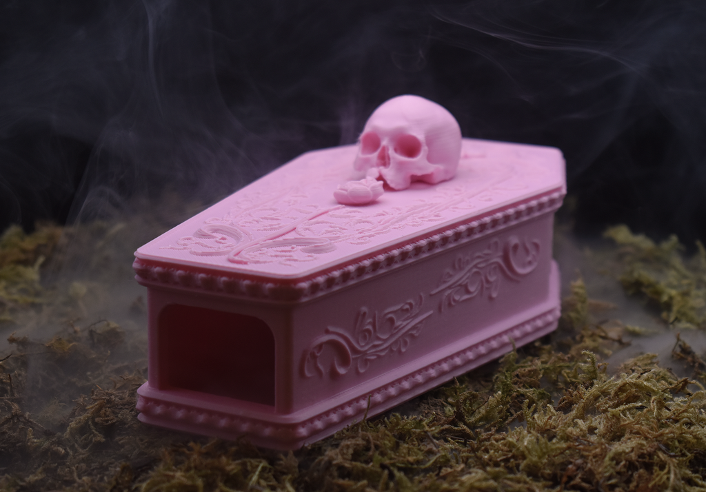 3d printed gothic snake hide